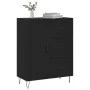 Sideboard aus schwarzem Holzwerkstoff 69,5x34x90 cm von vidaXL, Sideboards - Ref: Foro24-827909, Preis: 91,23 €, Rabatt: %