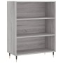 Regal aus technischem Holz in Sonoma-Grau, 69,5 x 32,5 x 90 cm von vidaXL, Bücherregale und Regale - Ref: Foro24-828346, Prei...
