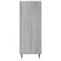 Regal aus technischem Holz in Sonoma-Grau, 69,5 x 32,5 x 90 cm von vidaXL, Bücherregale und Regale - Ref: Foro24-828346, Prei...