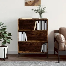 Smoked oak engineered wood shelf 69.5x32.5x90 cm by vidaXL, Bookcases and shelves - Ref: Foro24-828369, Price: 57,91 €, Disco...