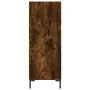 Regal aus geräuchertem Eichenholzwerkstoff, 69,5 x 32,5 x 90 cm von vidaXL, Bücherregale und Regale - Ref: Foro24-828369, Pre...