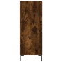 Smoked oak engineered wood shelf 69.5x32.5x90 cm by vidaXL, Bookcases and shelves - Ref: Foro24-828369, Price: 58,66 €, Disco...