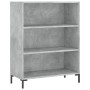 Parkettregal Betongrau 69,5x32,5x90 cm von vidaXL, Bücherregale und Regale - Ref: Foro24-828368, Preis: 58,66 €, Rabatt: %