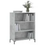 Engineered wood gray concrete shelf 69.5x32.5x90 cm by vidaXL, Bookcases and shelves - Ref: Foro24-828368, Price: 57,91 €, Di...