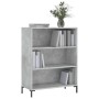 Parkettregal Betongrau 69,5x32,5x90 cm von vidaXL, Bücherregale und Regale - Ref: Foro24-828368, Preis: 58,66 €, Rabatt: %