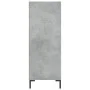 Engineered wood gray concrete shelf 69.5x32.5x90 cm by vidaXL, Bookcases and shelves - Ref: Foro24-828368, Price: 57,91 €, Di...