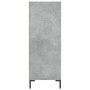 Parkettregal Betongrau 69,5x32,5x90 cm von vidaXL, Bücherregale und Regale - Ref: Foro24-828368, Preis: 58,66 €, Rabatt: %