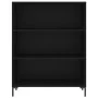 Estantería madera de ingeniería negro 69,5x32,5x90 cm de vidaXL, Librerías y estanterías - Ref: Foro24-828365, Precio: 59,75 ...
