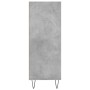 Betongraues Holzwerkstoffregal 69,5 x 32,5 x 90 cm von vidaXL, Bücherregale und Regale - Ref: Foro24-828360, Preis: 54,34 €, ...