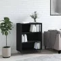 Schwarzes Holzwerkstoffregal 69,5 x 32,5 x 90 cm von vidaXL, Bücherregale und Regale - Ref: Foro24-828357, Preis: 56,18 €, Ra...