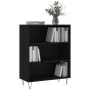 Estantería madera de ingeniería negro 69,5x32,5x90 cm de vidaXL, Librerías y estanterías - Ref: Foro24-828357, Precio: 55,47 ...