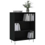 Schwarzes Holzwerkstoffregal 69,5 x 32,5 x 90 cm von vidaXL, Bücherregale und Regale - Ref: Foro24-828357, Preis: 56,18 €, Ra...