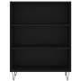Schwarzes Holzwerkstoffregal 69,5 x 32,5 x 90 cm von vidaXL, Bücherregale und Regale - Ref: Foro24-828357, Preis: 56,18 €, Ra...