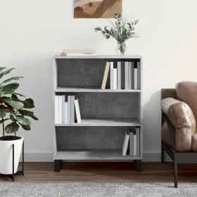 Concrete gray engineered wood shelf 69.5x32.5x90 cm by vidaXL, Sideboards - Ref: Foro24-828392, Price: 64,18 €, Discount: %