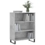 Estantería madera de ingeniería gris hormigón 69,5x32,5x90 cm de vidaXL, Aparadores - Ref: Foro24-828392, Precio: 64,18 €, De...