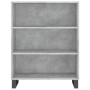 Betongraues Holzwerkstoffregal 69,5 x 32,5 x 90 cm von vidaXL, Sideboards - Ref: Foro24-828392, Preis: 64,99 €, Rabatt: %