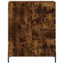 Smoked oak engineered wood sideboard 69.5x34x90 cm by vidaXL, Sideboards - Ref: Foro24-827929, Price: 75,20 €, Discount: %