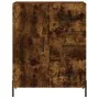 Smoked oak engineered wood sideboard 69.5x34x90 cm by vidaXL, Sideboards - Ref: Foro24-827929, Price: 74,58 €, Discount: %