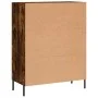 Smoked oak engineered wood sideboard 69.5x34x90 cm by vidaXL, Sideboards - Ref: Foro24-827929, Price: 74,58 €, Discount: %
