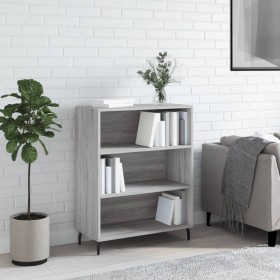 Regal aus technischem Holz in Sonoma-Grau, 69,5 x 32,5 x 90 cm von vidaXL, Sideboards - Ref: Foro24-828386, Preis: 61,65 €, R...