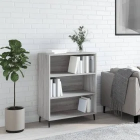 Regal aus technischem Holz in Sonoma-Grau, 69,5 x 32,5 x 90 cm von vidaXL, Sideboards - Ref: Foro24-828386, Preis: 60,88 €, R...