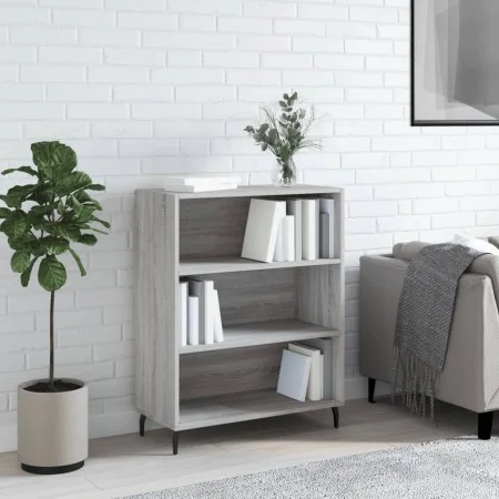Regal aus technischem Holz in Sonoma-Grau, 69,5 x 32,5 x 90 cm von vidaXL, Sideboards - Ref: Foro24-828386, Preis: 60,88 €, R...