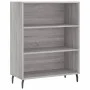 Regal aus technischem Holz in Sonoma-Grau, 69,5 x 32,5 x 90 cm von vidaXL, Sideboards - Ref: Foro24-828386, Preis: 60,88 €, R...