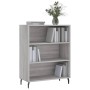 Sonoma gray engineered wood shelving 69.5x32.5x90 cm by vidaXL, Sideboards - Ref: Foro24-828386, Price: 61,60 €, Discount: %
