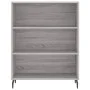 Regal aus technischem Holz in Sonoma-Grau, 69,5 x 32,5 x 90 cm von vidaXL, Sideboards - Ref: Foro24-828386, Preis: 60,88 €, R...