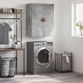 Concrete gray wall cabinet 69.5x34x90 cm by vidaXL, Sideboards - Ref: Foro24-828400, Price: 80,84 €, Discount: %