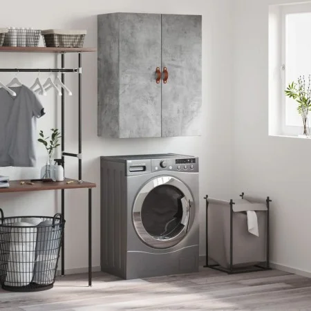Concrete gray wall cabinet 69.5x34x90 cm by vidaXL, Sideboards - Ref: Foro24-828400, Price: 80,79 €, Discount: %