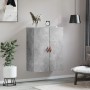 Armario de pared gris hormigón 69,5x34x90 cm de vidaXL, Aparadores - Ref: Foro24-828400, Precio: 81,90 €, Descuento: %