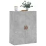 Concrete gray wall cabinet 69.5x34x90 cm by vidaXL, Sideboards - Ref: Foro24-828400, Price: 80,79 €, Discount: %