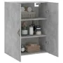 Concrete gray wall cabinet 69.5x34x90 cm by vidaXL, Sideboards - Ref: Foro24-828400, Price: 80,79 €, Discount: %