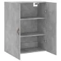 Concrete gray wall cabinet 69.5x34x90 cm by vidaXL, Sideboards - Ref: Foro24-828400, Price: 80,79 €, Discount: %