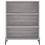 Regal aus technischem Holz in Sonoma-Grau, 69,5 x 32,5 x 90 cm von vidaXL, Sideboards - Ref: Foro24-828378, Preis: 46,03 €, R...