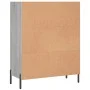 Sonoma gray engineered wood shelving 69.5x32.5x90 cm by vidaXL, Sideboards - Ref: Foro24-828378, Price: 45,60 €, Discount: %