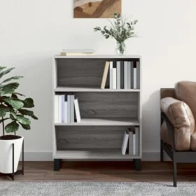 Sonoma Regal aus grauem Holzwerkstoff 69,5x32,5x90 cm von vidaXL, Sideboards - Ref: Foro24-828394, Preis: 66,25 €, Rabatt: %