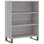 Engineered wood gray Sonoma shelf 69.5x32.5x90 cm by vidaXL, Sideboards - Ref: Foro24-828394, Price: 66,25 €, Discount: %