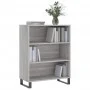 Engineered wood gray Sonoma shelf 69.5x32.5x90 cm by vidaXL, Sideboards - Ref: Foro24-828394, Price: 66,25 €, Discount: %