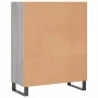 Engineered wood gray Sonoma shelf 69.5x32.5x90 cm by vidaXL, Sideboards - Ref: Foro24-828394, Price: 66,25 €, Discount: %