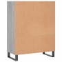 Sonoma Regal aus grauem Holzwerkstoff 69,5x32,5x90 cm von vidaXL, Sideboards - Ref: Foro24-828394, Preis: 67,08 €, Rabatt: %