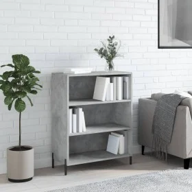 Concrete gray engineered wood shelf 69.5x32.5x90 cm by vidaXL, Sideboards - Ref: Foro24-828376, Price: 59,76 €, Discount: %