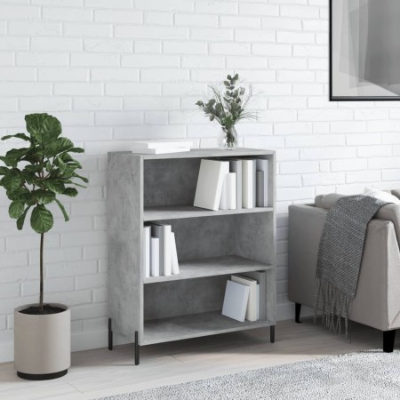 Betongraues Holzwerkstoffregal 69,5 x 32,5 x 90 cm von vidaXL, Sideboards - Ref: Foro24-828376, Preis: 60,54 €, Rabatt: %
