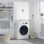 Armario de pared blanco 69,5x34x90 cm de vidaXL, Aparadores - Ref: Foro24-828436, Precio: 73,45 €, Descuento: %