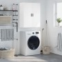 White wall cabinet 69.5x34x90 cm by vidaXL, Sideboards - Ref: Foro24-828436, Price: 75,66 €, Discount: %