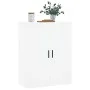 Armario de pared blanco 69,5x34x90 cm de vidaXL, Aparadores - Ref: Foro24-828436, Precio: 73,45 €, Descuento: %