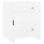 Weißer Wandschrank 69,5x34x90 cm von vidaXL, Sideboards - Ref: Foro24-828436, Preis: 74,57 €, Rabatt: %