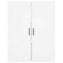 Weißer Wandschrank 69,5x34x90 cm von vidaXL, Sideboards - Ref: Foro24-828436, Preis: 74,57 €, Rabatt: %