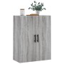 Armario de pared gris Sonoma 69,5x34x90 cm de vidaXL, Aparadores - Ref: Foro24-828450, Precio: 69,82 €, Descuento: %